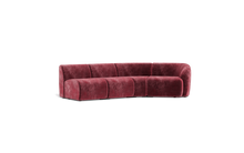 Load image into Gallery viewer, Cassini - Wedge Sectional - Bordeaux
