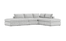 Load image into Gallery viewer, Ciello XL - Sectional - Limestone - Regular Arms
