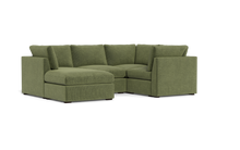 Load image into Gallery viewer, Ciello - Sectional - Cypress Green - High Angled
