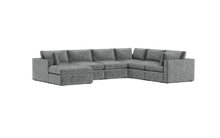 Load image into Gallery viewer, Ciello XL - Sectional - Basalt - Regular Arms

