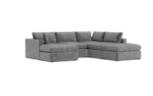 Load image into Gallery viewer, Ciello XL - Sectional - Basalt - Regular Arms
