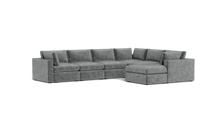 Load image into Gallery viewer, Ciello XL - Sectional - Basalt - Regular Arms
