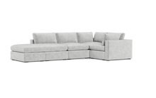 Load image into Gallery viewer, Ciello XL - Sectional - Limestone - Regular Arms
