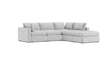Load image into Gallery viewer, Ciello XL - Sectional - Limestone - Regular Arms
