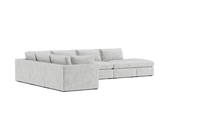 Load image into Gallery viewer, Ciello XL - Sectional - Limestone - Regular Arms
