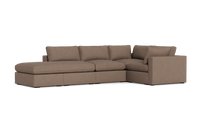 Load image into Gallery viewer, Ciello XL - Sectional - Mocha - Regular Arms

