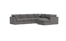 Load image into Gallery viewer, Ciello XL - Sectional - Storm Grey - High Angled
