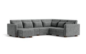 Neptune - Sectional - Basalt
