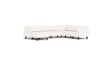 Load image into Gallery viewer, Luna - Sectional - Snowdrift - High Arms - Tall Legs

