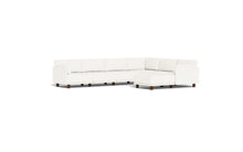 Load image into Gallery viewer, Luna - Sectional - Snowdrift - Low Arms - Low Legs
