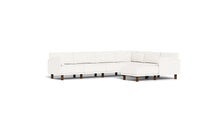 Load image into Gallery viewer, Luna - Sectional - Snowdrift - Low Arms - Tall Legs
