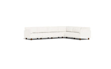 Load image into Gallery viewer, Luna - Sectional - Snowdrift - Low Arms - Low Legs
