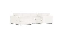 Load image into Gallery viewer, Ciello XL - Sectional - Snowdrift - Regular Arms
