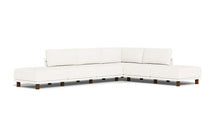 Load image into Gallery viewer, Luna - Sectional - Snowdrift - High Arms - Low Legs
