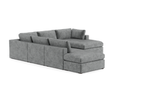Load image into Gallery viewer, Ciello XL - Sectional - Basalt - Regular Arms
