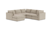 Load image into Gallery viewer, Ciello XL - Sectional - Dune - High Angled
