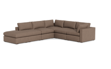 Load image into Gallery viewer, Ciello XL - Sectional - Mocha - Regular Arms
