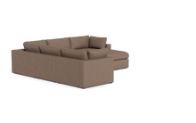 Load image into Gallery viewer, Ciello XL - Sectional - Mocha - Regular Arms
