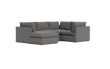 Load image into Gallery viewer, Ciello XL - Sectional - Storm Grey - High Angled
