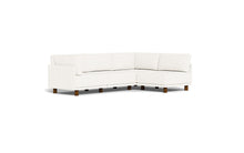 Load image into Gallery viewer, Luna - Sectional - Snowdrift - High Arms - Low Legs

