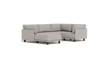 Load image into Gallery viewer, Luna - Sectional - Dream Grey - High Arms - Low Legs
