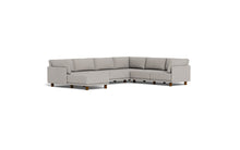 Load image into Gallery viewer, Luna - Sectional - Dream Grey - High Arms - Low Legs
