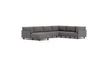 Load image into Gallery viewer, Luna - Sectional - Storm Grey - High Arms - Low Legs
