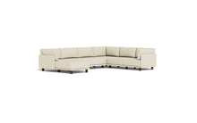 Load image into Gallery viewer, Luna - Sectional - Sunset Beige - High Arms - Low Legs
