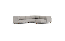 Load image into Gallery viewer, Luna - Sectional - Dream Grey - High Arms - Low Legs
