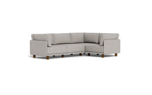 Load image into Gallery viewer, Luna - Sectional - Dream Grey - High Arms - Low Legs

