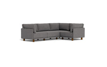 Load image into Gallery viewer, Luna - Sectional - Storm Grey - High Arms - Low Legs
