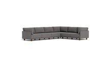 Load image into Gallery viewer, Luna - Sectional - Storm Grey - High Arms - Low Legs
