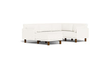 Load image into Gallery viewer, Luna - Sectional - Snowdrift - Low Arms - Tall Legs
