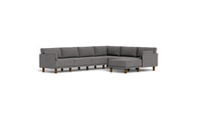 Load image into Gallery viewer, Luna - Sectional - Storm Grey - Low Arms - Tall Legs
