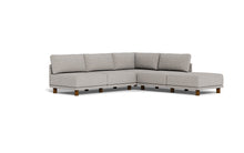 Load image into Gallery viewer, Luna - Sectional - Dream Grey - High Arms - Low Legs
