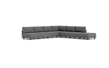 Load image into Gallery viewer, Luna - Sectional - Storm Grey - High Arms - Low Legs
