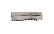 Load image into Gallery viewer, Luna - Sectional - Dream Grey - High Arms - Low Legs
