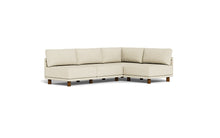Load image into Gallery viewer, Luna - Sectional - Sunset Beige - High Arms - Low Legs
