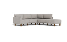 Load image into Gallery viewer, Luna - Sectional - Dream Grey - Low Arms - Tall Legs
