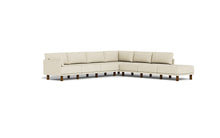 Load image into Gallery viewer, Luna - Sectional - Sunset Beige - Low Arms - Tall Legs

