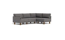 Load image into Gallery viewer, Luna - Sectional - Storm Grey - Low Arms - Tall Legs
