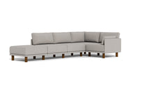 Load image into Gallery viewer, Luna - Sectional - Dream Grey - Low Arms - Tall Legs
