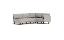 Load image into Gallery viewer, Luna - Sectional - Dream Grey - Low Arms - Tall Legs
