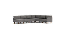 Load image into Gallery viewer, Luna - Sectional - Storm Grey - Low Arms - Tall Legs
