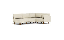 Load image into Gallery viewer, Luna - Sectional - Sunset Beige - Low Arms - Tall Legs
