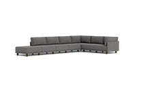 Load image into Gallery viewer, Luna - Sectional - Storm Grey - High Arms - Low Legs
