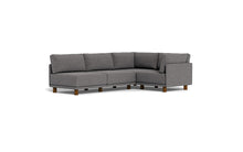 Load image into Gallery viewer, Luna - Sectional - Storm Grey - High Arms - Low Legs
