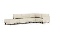 Load image into Gallery viewer, Luna - Sectional - Sunset Beige - High Arms - Low Legs
