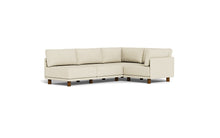 Load image into Gallery viewer, Luna - Sectional - Sunset Beige - High Arms - Low Legs

