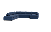 Load image into Gallery viewer, Ciello XL - Sectional - Night Sky - Regular Arms

